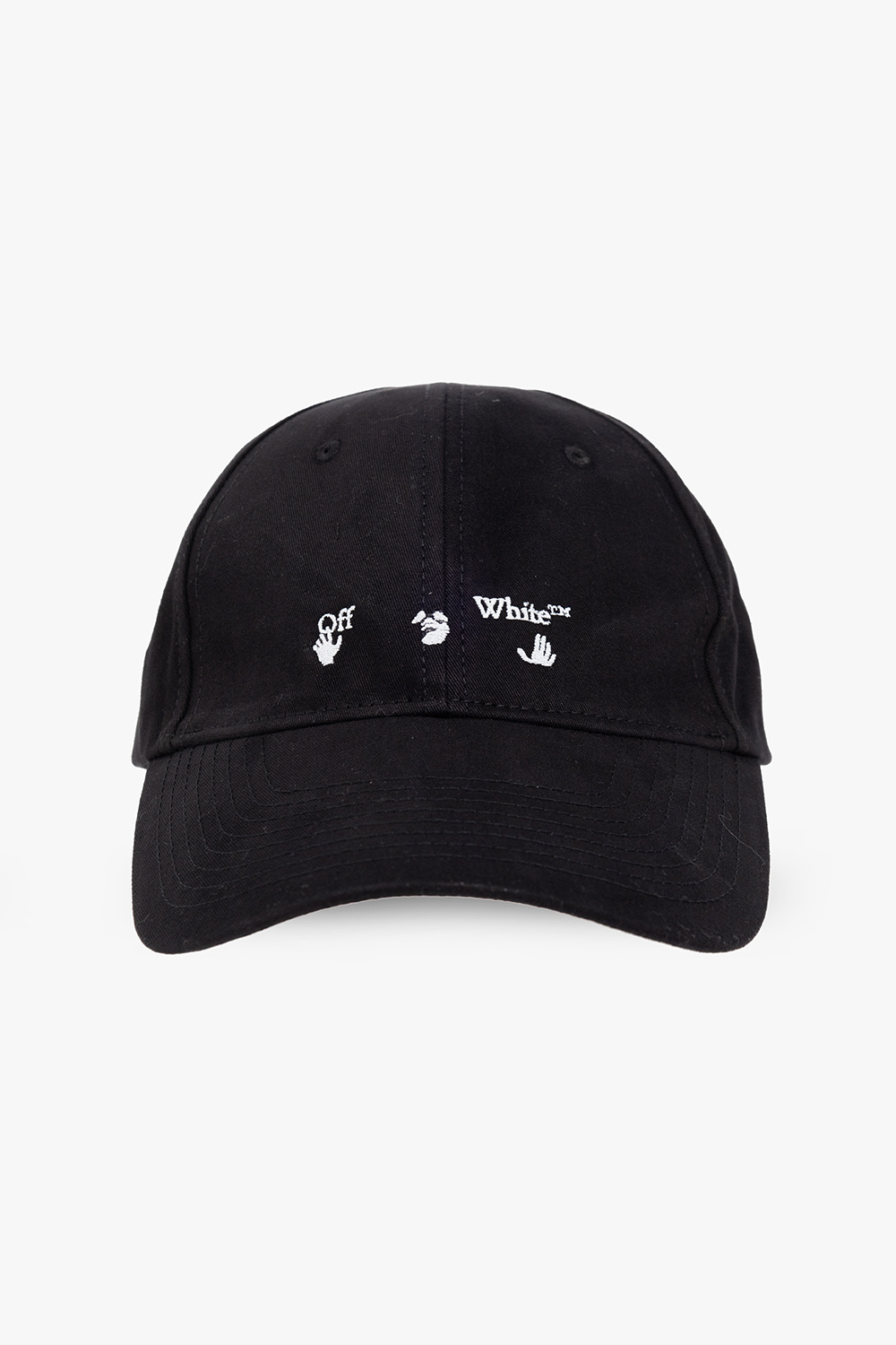 off white cap hat